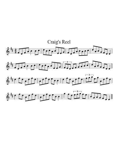 Craig's Reel (Version 2)