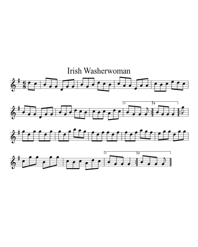 Irish Washerwoman (Version 3) preview