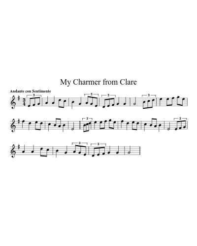 My Charmer from Clare preview