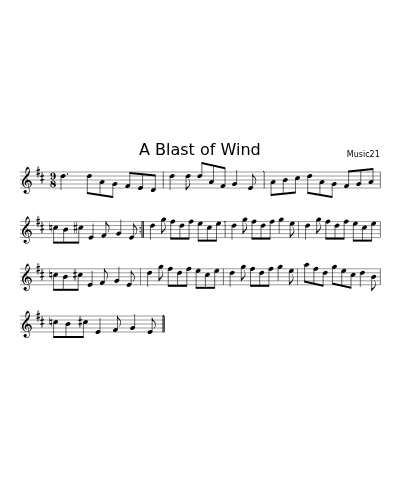 A Blast of Wind (Version 3)