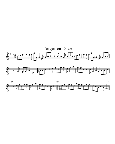 Forgotten Daze