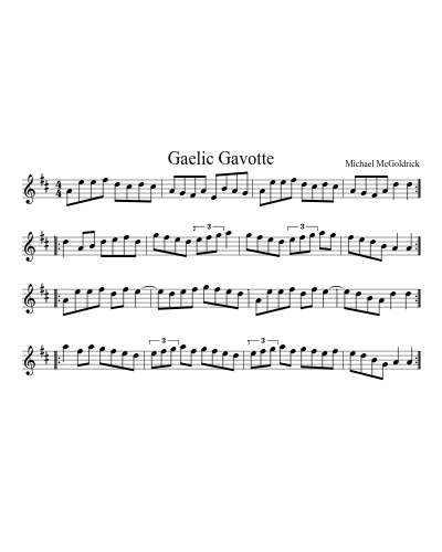 Gaelic Gavotte