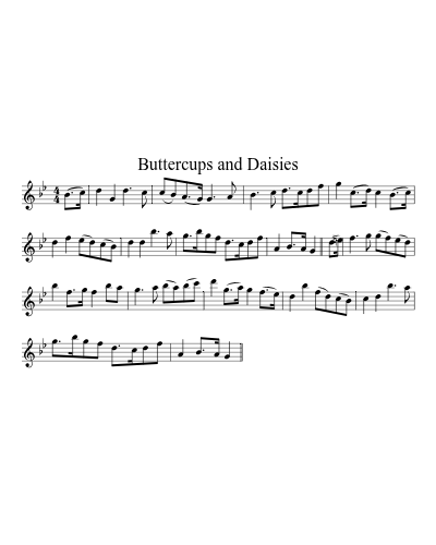 Buttercups and Daisies preview