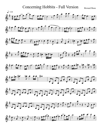 Concerning Hobbits - Full Version preview