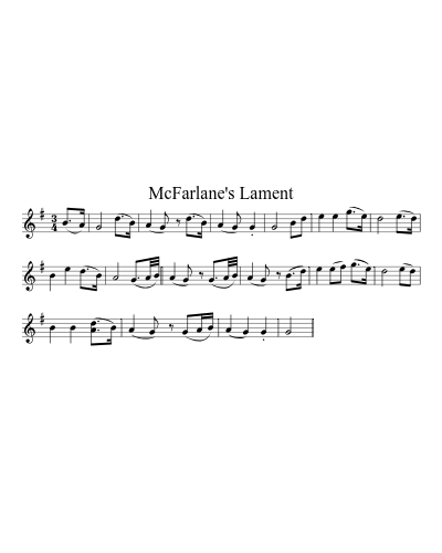 McFarlane's Lament
