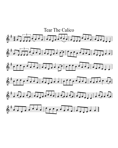 Tear the calico (Version 3)
