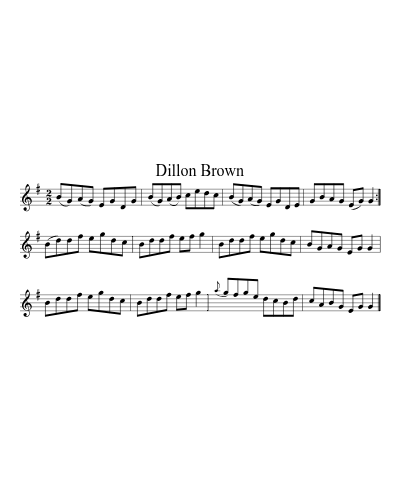 Dillon Brown (Version 2)