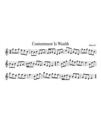 Contentment Is Wealth preview