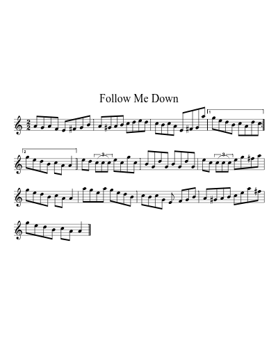 Follow Me Down