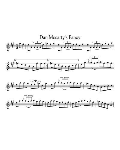 Dan Mccarty's Fancy preview