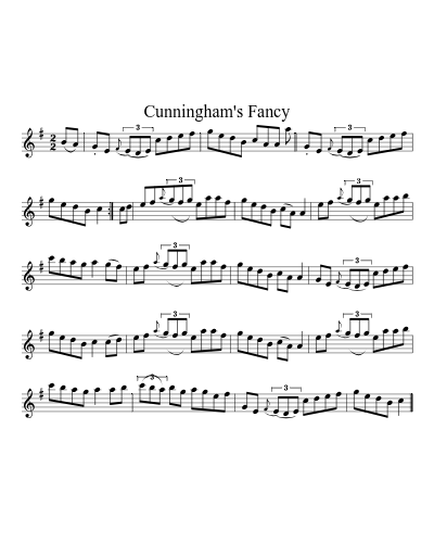 Cunningham's Fancy (Version 2)