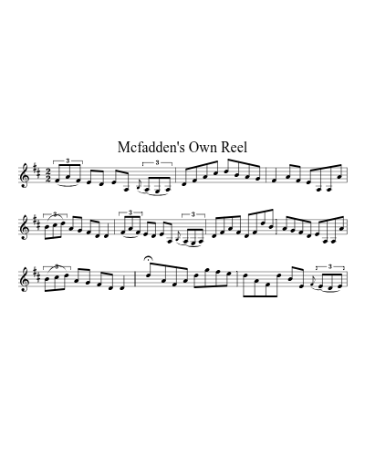 McFadden's Own Reel (Version 2) preview