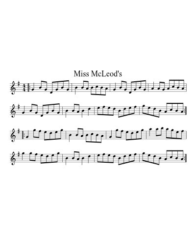 Miss McLeod's (Version 2) preview