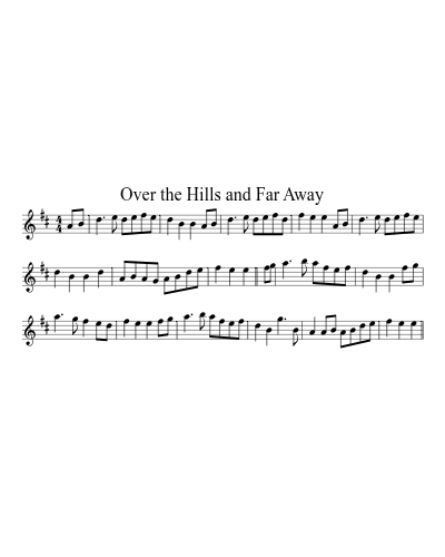 Over the Hills and Far Away preview
