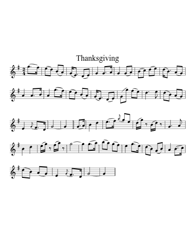 Thanksgiving