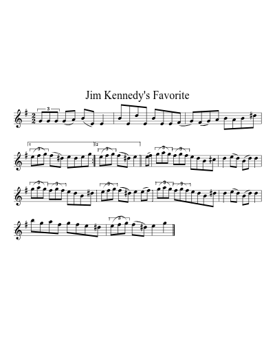 Jim Kennedy's Favorite (Version 2)
