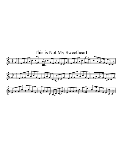 This is Not My Sweetheart