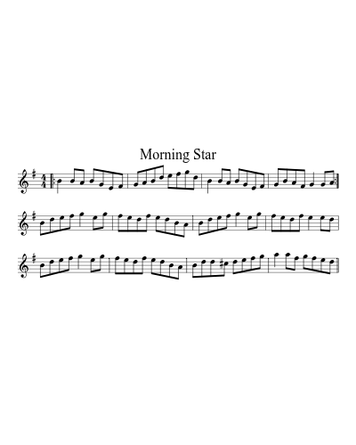 Morning Star (Version 3)