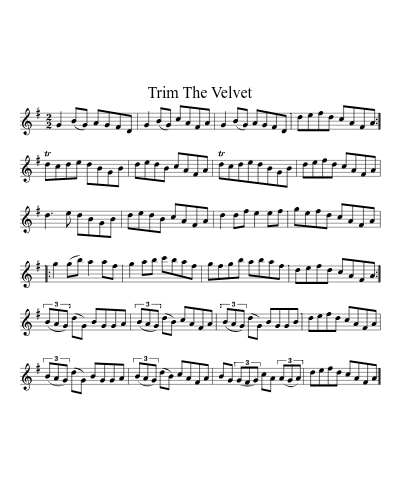 Trim The Velvet (Version 5) preview