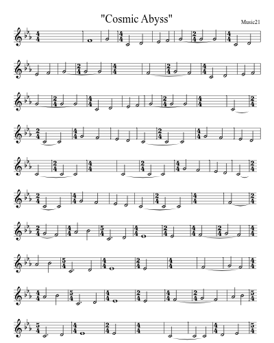 "Cosmic Abyss" preview