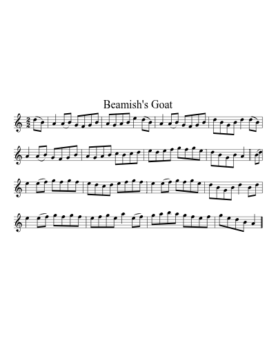 Beamish's Goat (Version 2) preview