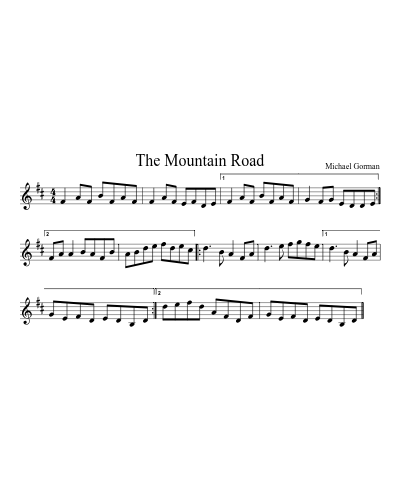 The Mountain Road (Version 3)