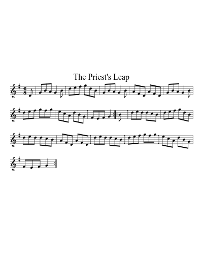 The Priest's Leap preview