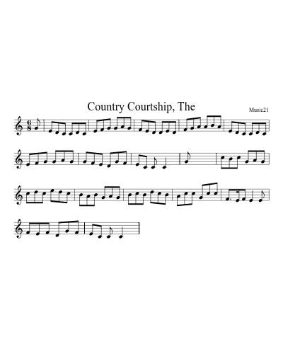 Country Courtship, The preview