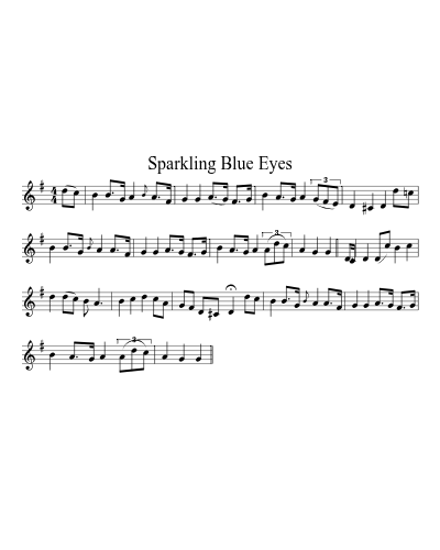 Sparkling Blue Eyes