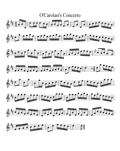 O'Carolan's Concerto
