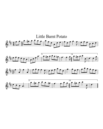 Little Burnt Potato (Version 3)