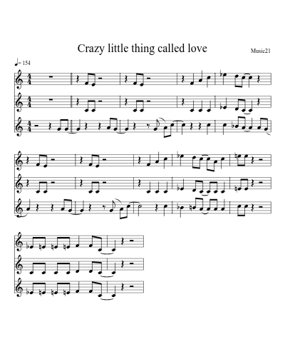 Crazy little thing called love preview