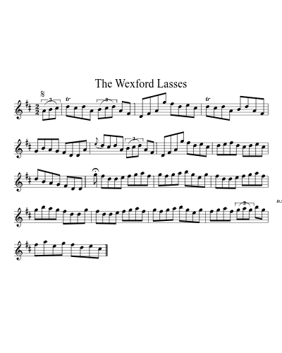 The Wexford Lasses (Version 2)