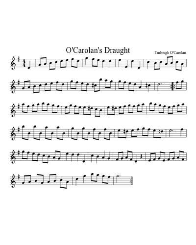 O'Carolan's Draught