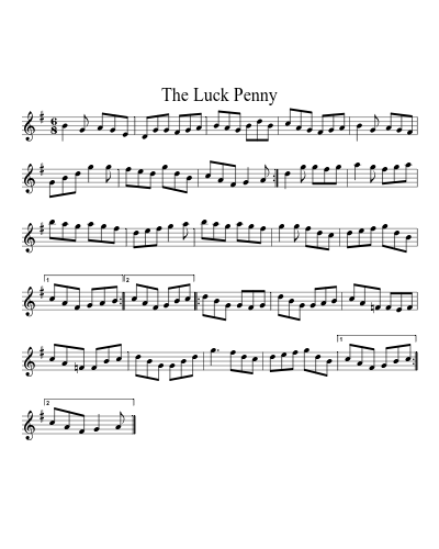 The luck penny (Version 4)