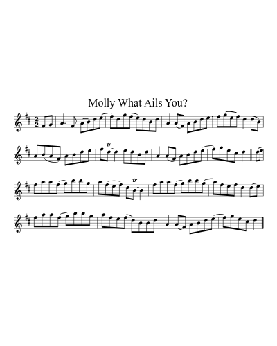 Molly What Ails You? (Version 2)
