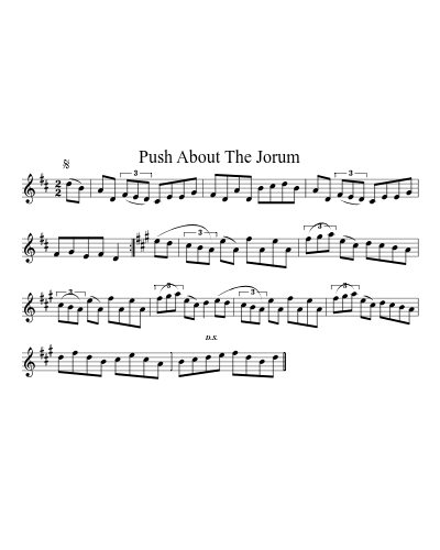Push About The Jorum (Version 2)