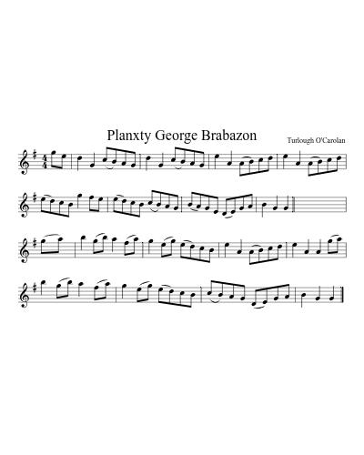 Planxty George Brabazon (Version 2)