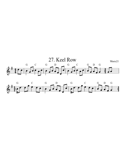 27. Keel Row preview