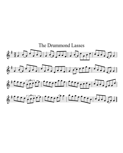 The Drummond Lasses (Version 3) preview
