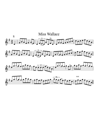 Miss Wallace (Version 3)