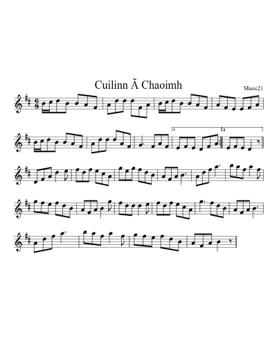 Cuilinn Ã Chaoimh preview