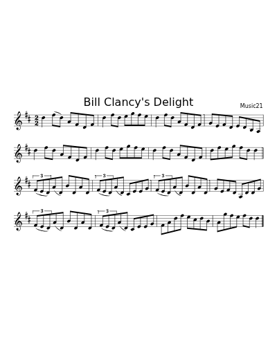 Bill Clancy's Delight (Version 2)