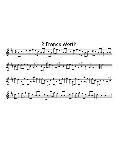 2 Francs Worth preview