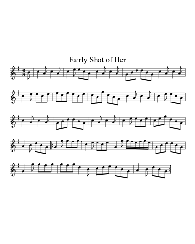 Fairly Shot of Her (Version 2)