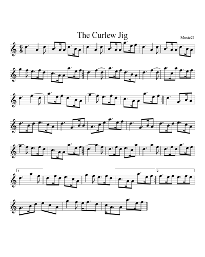 The Curlew Jig preview