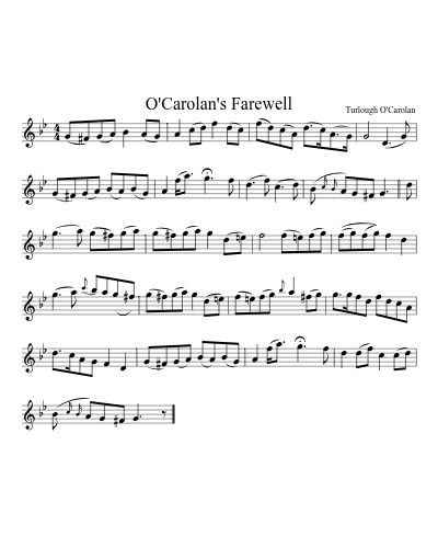 O'Carolan's Farewell (Version 2) preview