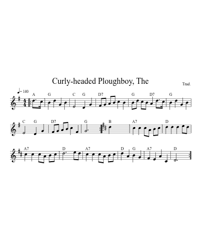 Curly-headed Ploughboy, The