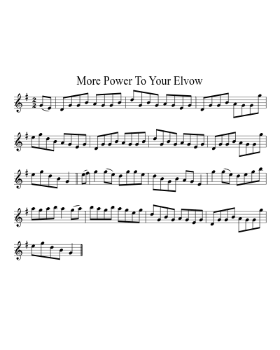 More Power To Your Elvow