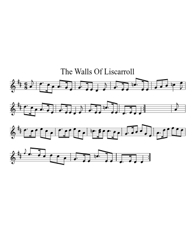 The Walls Of Liscarroll (Version 3)